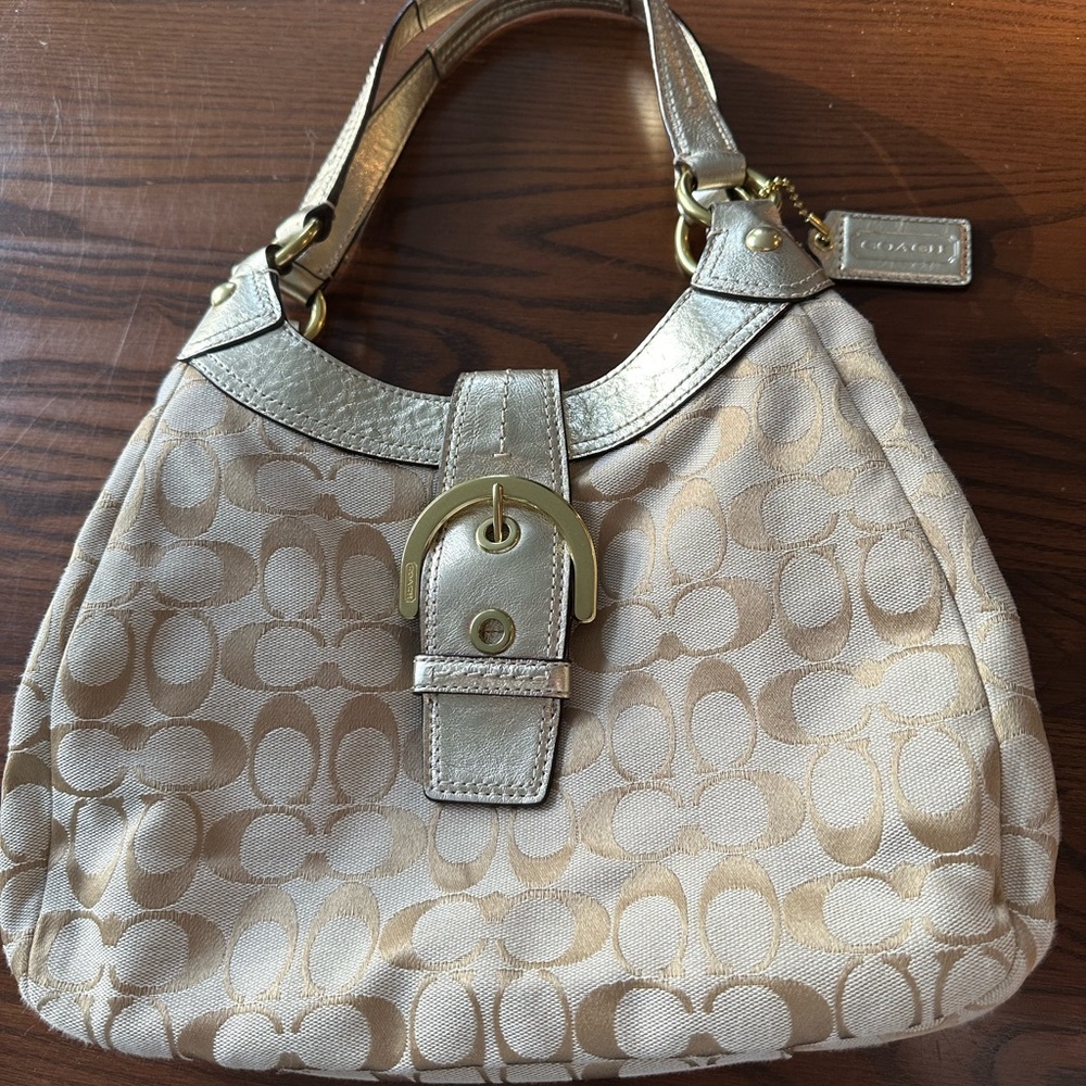 Coach Lynn Soho buckle purse